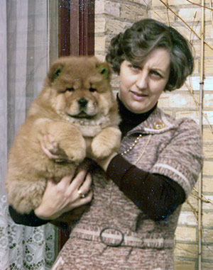Nouschka onze 1e gefokte pup